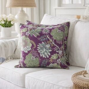 Set of 2 – Decorative Throw Pillows –Print – Designer Style